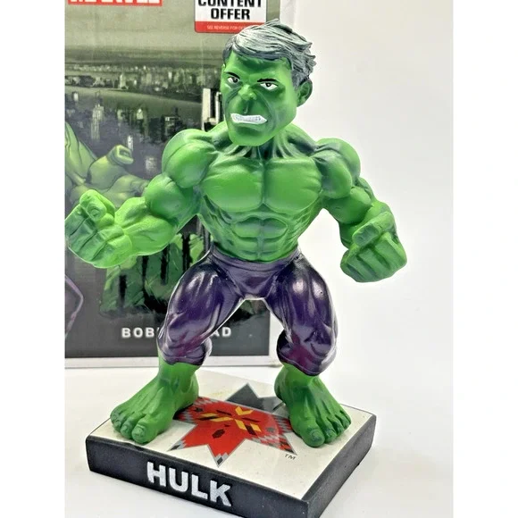 2019 Incredible Hulk Indianapolis Indians Bobblehead - Picture 2 of 8